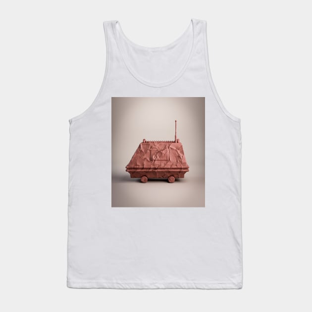 Mouse Droid Clay Tank Top by POPITONTHEWALL